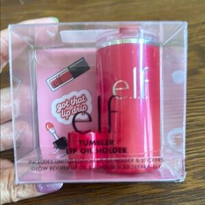 e.l.f. Red Delicious Tumbler Lip Oil Holder